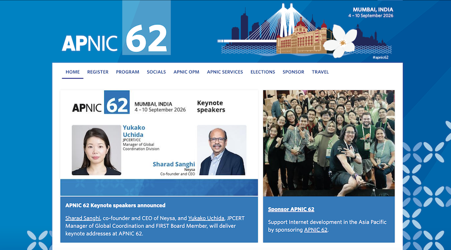 敬邀參加APNIC 62 Policy Proposal線上討論會議